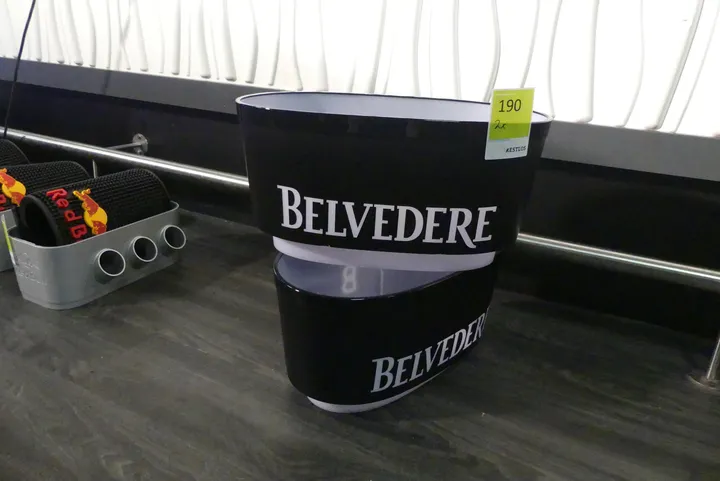 2x Belvedere Flaschenkühler